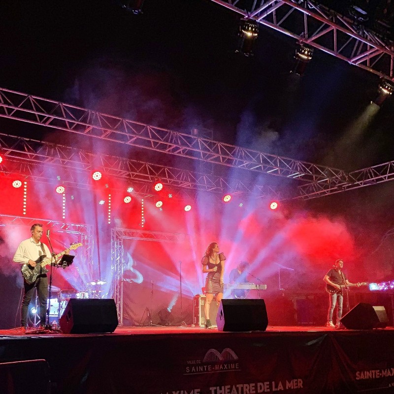 groupe de musique pour évènement sainte maxime