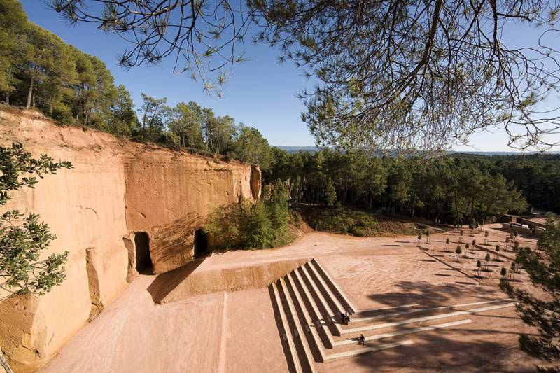 Lieu culturel Gargas Théâtre de verdure des mines du Bruoux